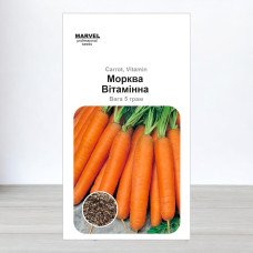 Семена моркови Витаминна, Украина, Marvel, 5г