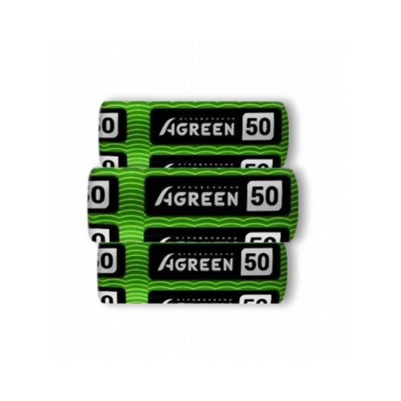 Агроволокно чорне Agreen, рулон, щільність 50г/м.кв, ширина 1,6м, довжина 25м